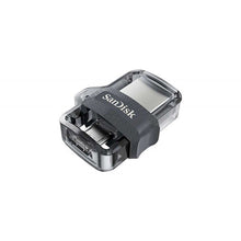 Заредете изображение във визуализатора на галерията – Pendrive SANDISK ULTRA DUAL DRIVE m3.0 - 256GB 150MB / s - USB 3.0 / Micro USB
