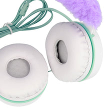 Заредете изображение във визуализатора на галерията – GJBY headphones - Plush BEAR Pink
