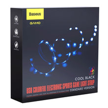 Заредете изображение във визуализатора на галерията – Baseus Light strip LED GAMO RGB with remote control (DGKU-01) black

