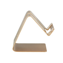 Заредете изображение във визуализатора на галерията – Desktop holder S014 metal, for phone gold

