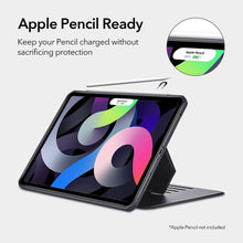 Заредете изображение във визуализатора на галерията – Futeraĺ‚ esr sentry stand for ipad 4 2020 czarny - TopMag
