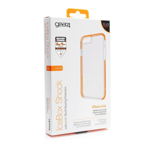 Gear4 icebox гръб за iPhone 6 / 6s оранжев - TopMag