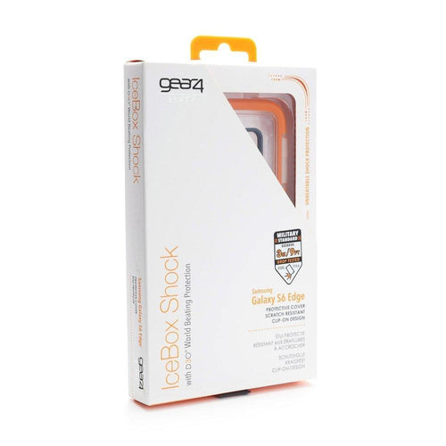Gear4 icebox гръб за samsung s6 edge оранжев - TopMag