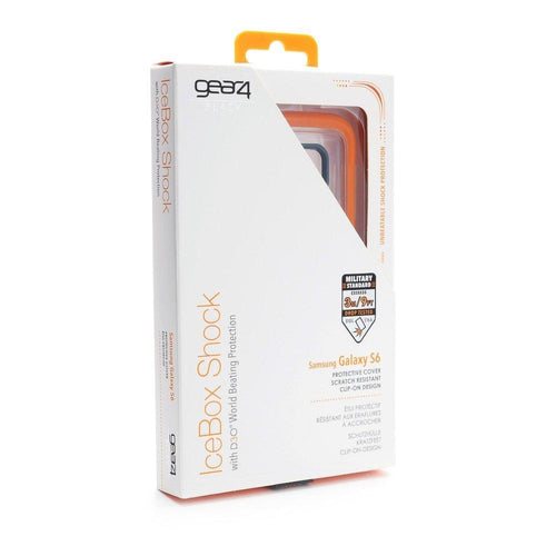 Gear4 icebox гръб за samsung s6 оранжев - TopMag