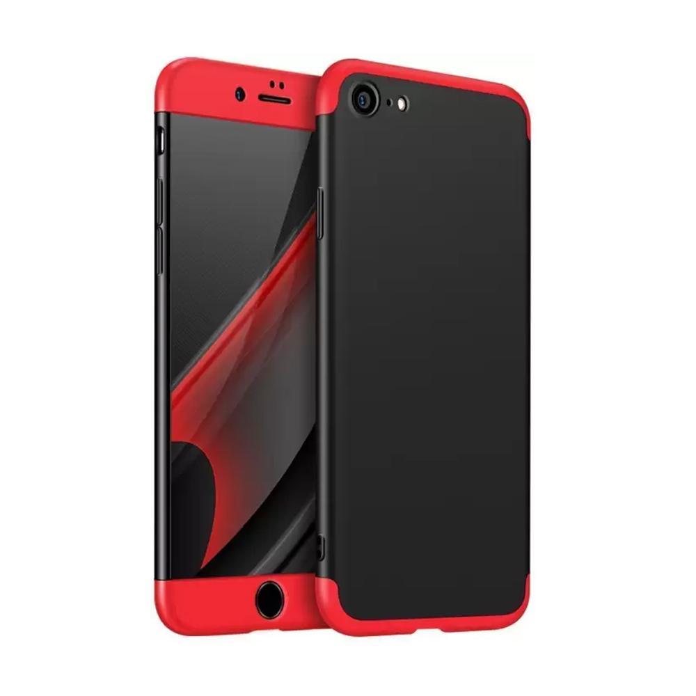 Оригинален GKK 360 full protection гръб - iPhone 7 / 8  / SE2020 червен-черен - само за 12.99 лв