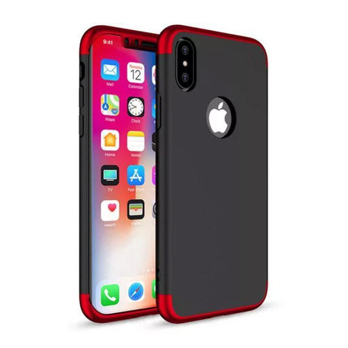 Оригинален GKK 360 full protection гръб - iPhone x / xs  червен-черен - само за 12.99 лв