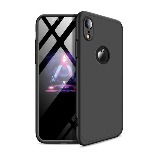 Оригинален GKK 360 full protection гръб за iPhone xr черен - само за 12.99 лв