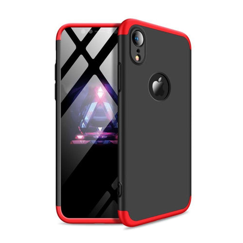 Оригинален GKK 360 full protection гръб за iPhone xr червен-черен - само за 12.99 лв