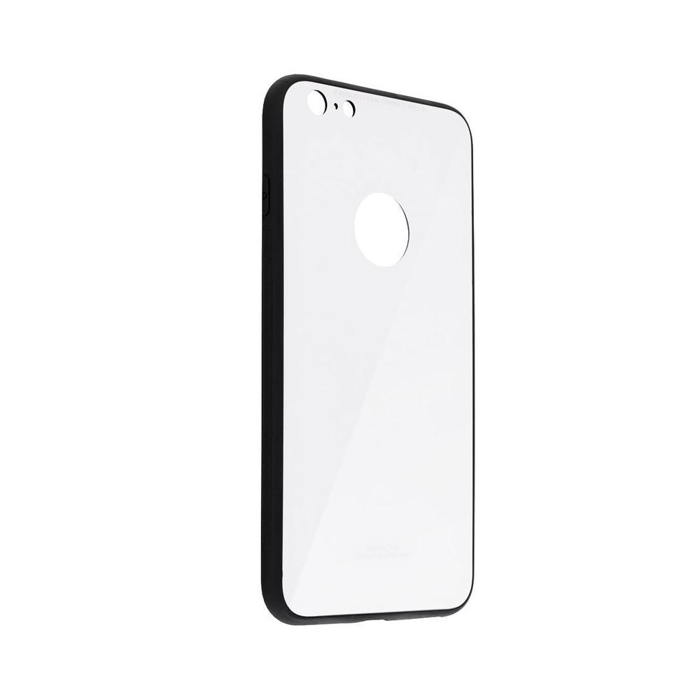 Стъклен гръб за iPhone 6 / 6s бял - TopMag