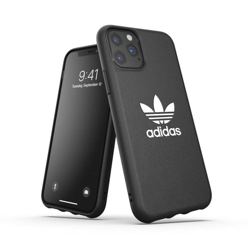 Гръб изчистен голямо лого оригинален Adidas за iPhone 11 pro (  5.8 ) черен / бял - само за 49.9 лв