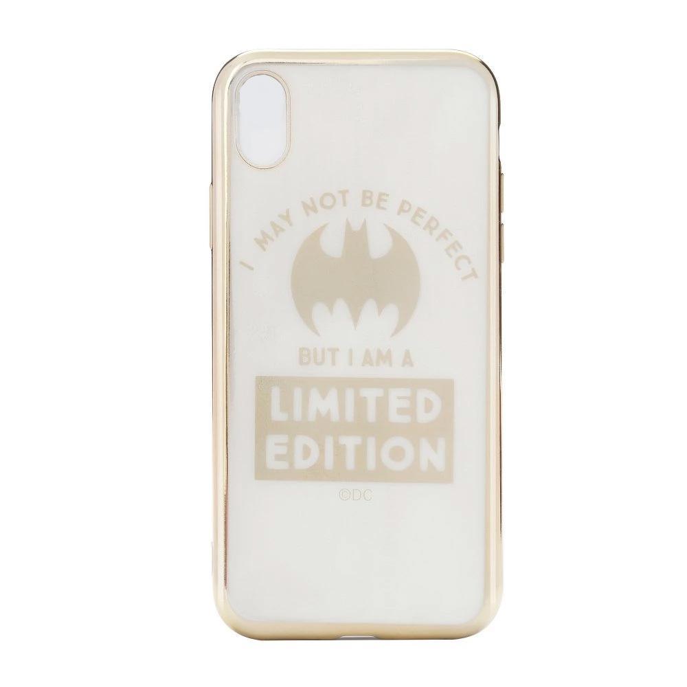 Гръб с лиценз - iPhone x / xs bat girl luxury chrome златен (005) - само за 18.9 лв