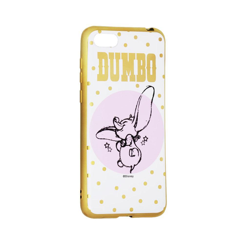 Гръб с лиценз за Huawei y5 2018 disney dumbo luxury chrome златен (008) - само за 10.99 лв