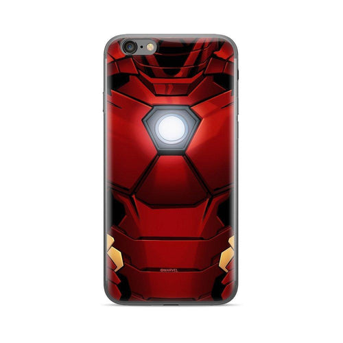 Гръб с лиценз за iPhone 6 / 6s / 7 / 8 iron man червен (020) - само за 9.99 лв