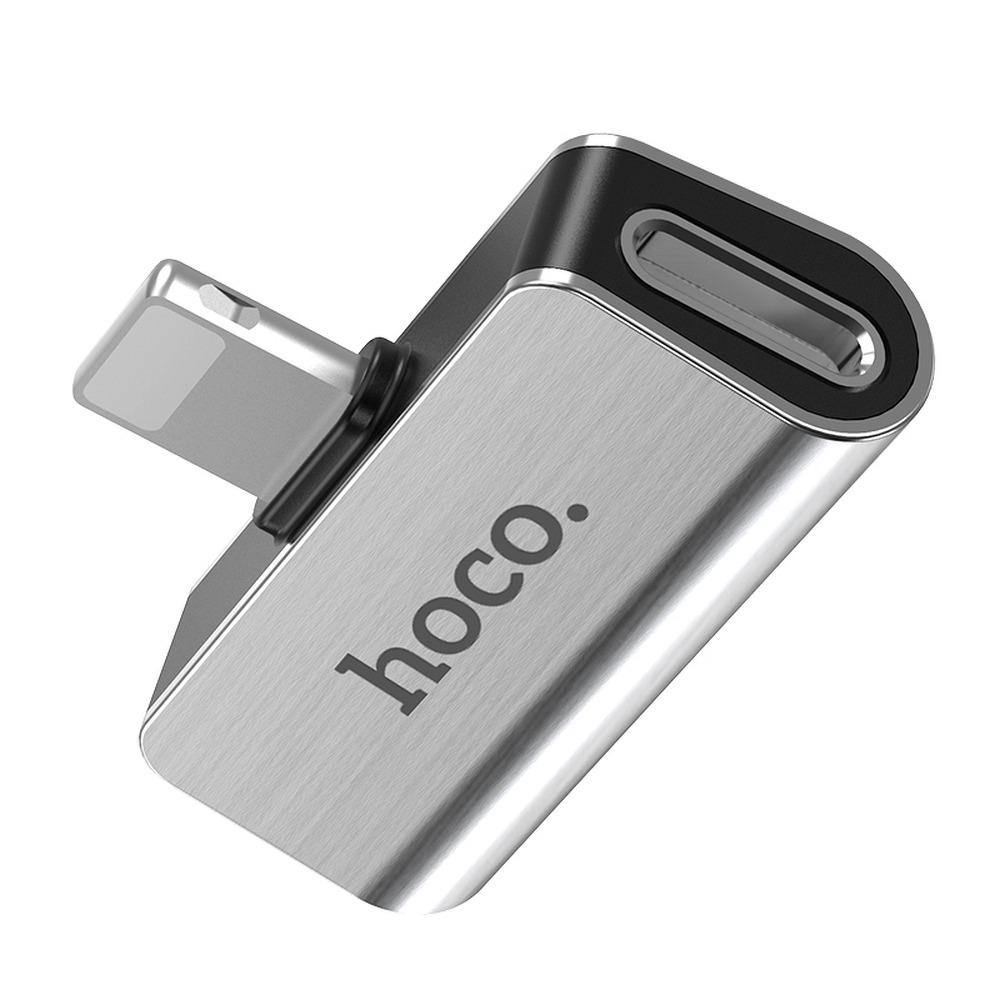 Hoco adapter audio 2in1 do iphone lightning 8-pin - iphone lightning 8-pin+ iphone lightning 8-pin ls24 - TopMag