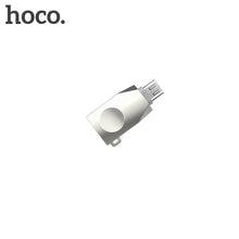 Заредете изображение във визуализатора на галерията – Hoco адаптер otg micro usb към usb ua10 pearl nickel - TopMag
