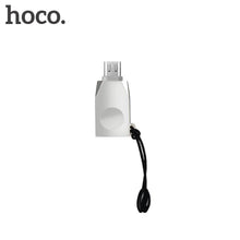 Заредете изображение във визуализатора на галерията – Hoco адаптер otg micro usb към usb ua10 pearl nickel - TopMag
