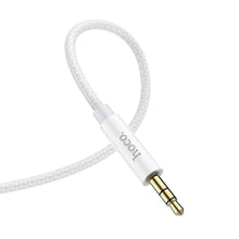 Заредете изображение във визуализатора на галерията – Hoco aux кабел 3.5mm audio to jack 3,5mm upa19 2m silver - TopMag
