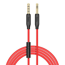 Заредете изображение във визуализатора на галерията – Hoco aux кабел jack 3,5mm upa12 с micro червен - TopMag
