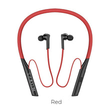 Заредете изображение във визуализатора на галерията – Hoco bluetooth слушалки es33 mirth sports червен - TopMag
