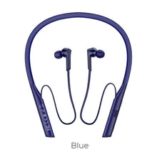 Заредете изображение във визуализатора на галерията – Hoco bluetooth слушалки es33 mirth sports син - TopMag
