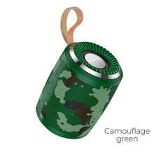 Заредете изображение във визуализатора на галерията – Hoco bs39 cool sports wireless speaker camouflage green - TopMag
