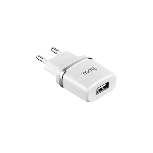 Hoco c11 smart single usb charger (eu) бял - TopMag