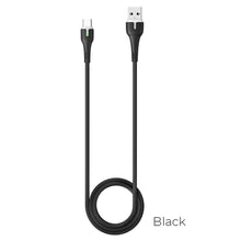 Заредете изображение във визуализатора на галерията – Hoco cable type c to iphone lightning 8-pin surplus power delivery 18w x45 1 meter black - TopMag
