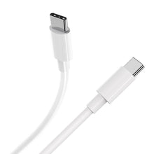 Заредете изображение във визуализатора на галерията – Hoco cable type c - type c high-power power delivery 100w x51 1 meter white - TopMag
