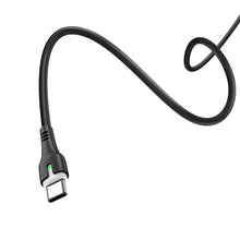 Заредете изображение във визуализатора на галерията – Hoco cable type c - type c surplus power delivery 60w x45 1 meter black - TopMag
