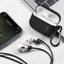 Заредете изображение във визуализатора на галерията – Hoco case for apple airpods pro wb20 fenix black - TopMag
