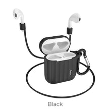Заредете изображение във визуализатора на галерията – Hoco case for apple airpods wb10 black - TopMag
