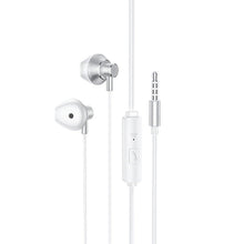 Заредете изображение във визуализатора на галерията – Hoco earphones m75 belle universal jack 3,5mm silver - TopMag
