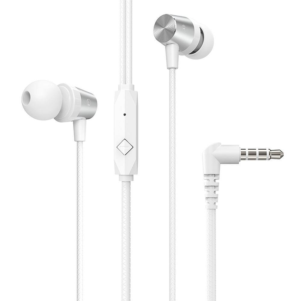 Hoco earphones with microphone m79 cresta white - TopMag