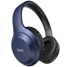 Заредете изображение във визуализатора на галерията – Hoco headphones bluetooth fun move w30 blue - TopMag
