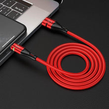 Заредете изображение във визуализатора на галерията – Hoco кабел usb magnetic shadow led for iPhone lightning 8-pin 2,4a u93 red - TopMag
