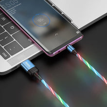 Заредете изображение във визуализатора на галерията – Hoco кабел usb - micro magnetic ingenious 2a u90 blue - TopMag
