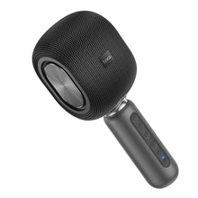 Заредете изображение във визуализатора на галерията – Hoco microphone with speaker bk8 cool hi k song vigor night black - TopMag
