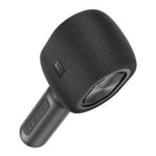 Заредете изображение във визуализатора на галерията – Hoco microphone with speaker bk8 cool hi k song vigor night black - TopMag
