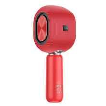 Заредете изображение във визуализатора на галерията – Hoco microphone with speaker bk8 cool hi k song vigor red - TopMag
