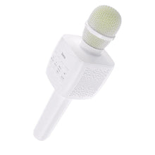 Заредете изображение във визуализатора на галерията – Hoco multimedia karaoke microphone bk5 cantando white - TopMag
