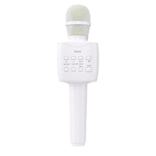 Заредете изображение във визуализатора на галерията – Hoco multimedia karaoke microphone bk5 cantando white - TopMag
