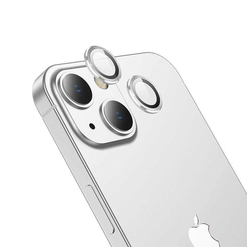 Hoco протектор за камера за iphone 13 mini / iphone 13 eagle eye metal silver (v12) - TopMag