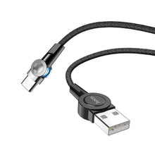 Заредете изображение във визуализатора на галерията – Hoco selected magnetic charging кабел type c s8 black - TopMag

