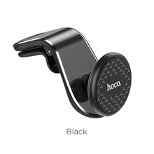 Заредете изображение във визуализатора на галерията – Hoco стойка за кола victory air outlet magnetic in-стойка за кола ca59 black - TopMag
