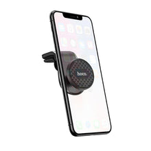 Заредете изображение във визуализатора на галерията – Hoco стойка за кола victory air outlet magnetic in-стойка за кола ca59 black - TopMag
