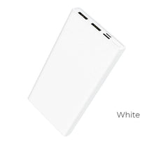 Заредете изображение във визуализатора на галерията – Hoco външна батерия / power bank 10 000mah j55 бял - TopMag

