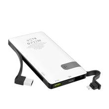 Заредете изображение във визуализатора на галерията – Hoco външна батерия / power bank с безжично зареждане 10w + qc 3.0 + pd 18w s10 10 000mah бял - TopMag
