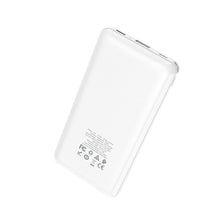 Заредете изображение във визуализатора на галерията – Hoco външна батерия / power bank с безжично зареждане j50 бял - TopMag
