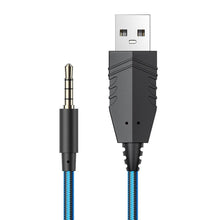 Заредете изображение във визуализатора на галерията – Hoco w102 cool tour gaming headphones blue - TopMag
