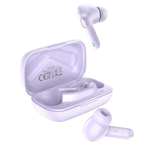 Hoco wirelees bluetooth headset gratified tws es59 purple - TopMag